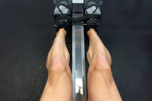 a person doing light knee exercise